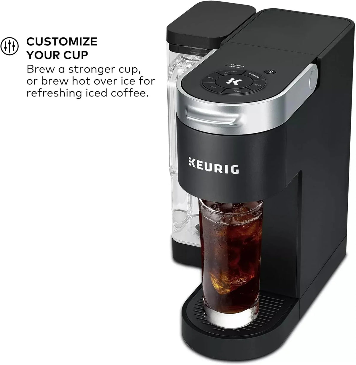 2026 NEW Restored Keurig KSK910BK K-Supreme Single Serve K-Cup Pod Coffee Maker, Black (Refurbished)