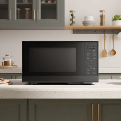 2026 NEW Mainstays 1.1 Cu. ft Microwave Oven in Black
