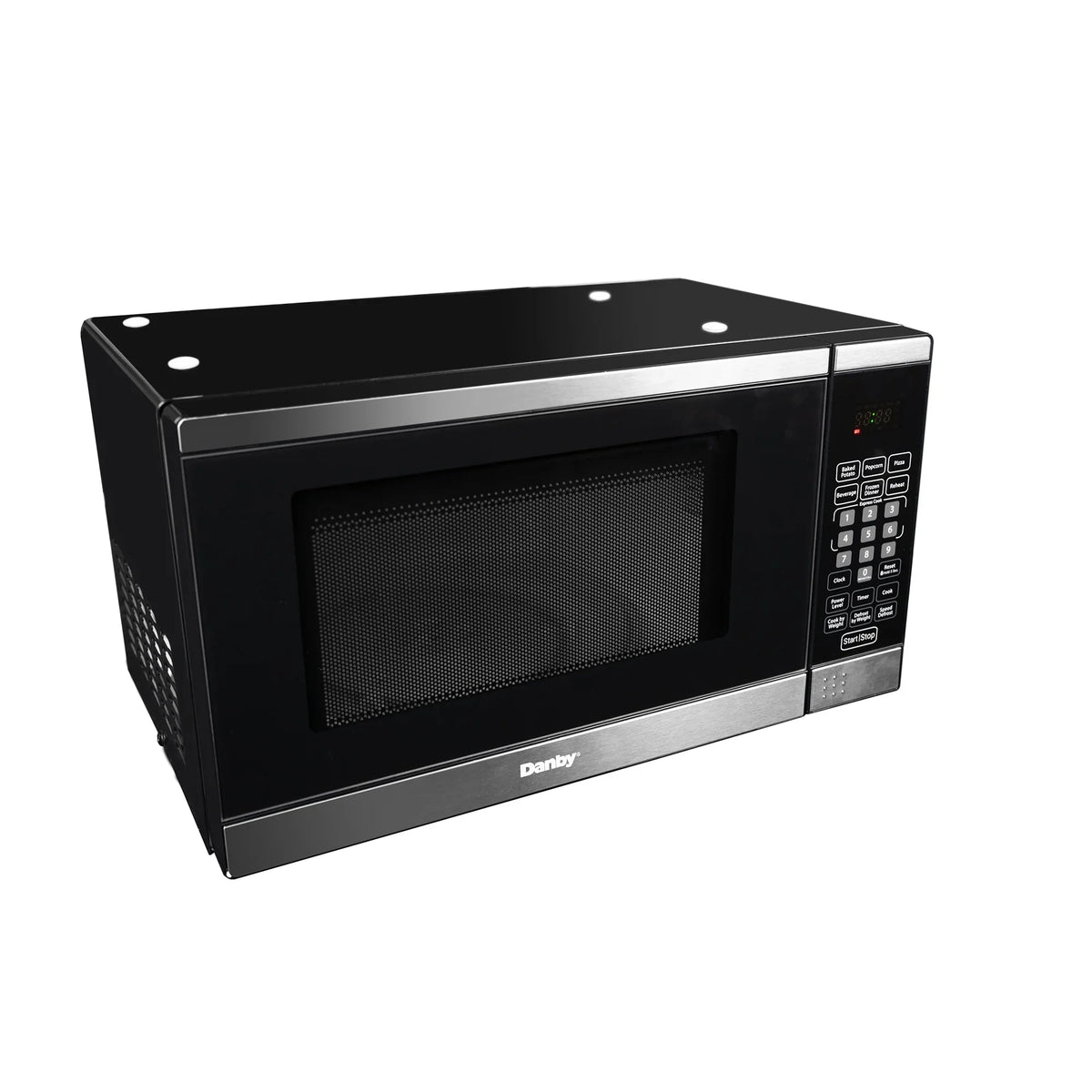 2026 NEW Danby Designer 0.7 cu. ft. Space Saving Under the Cupboard Microwave in Stainless Steel (DDMW007501G1)
