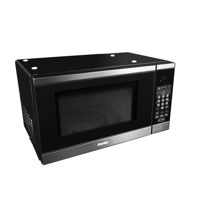 2026 NEW Danby Designer 0.7 cu. ft. Space Saving Under the Cupboard Microwave in Stainless Steel (DDMW007501G1)
