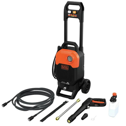 2026 NEW Black & Decker BEPW2000 2000 max PSI 1.2 GPM Corded Cold Water Pressure Washer