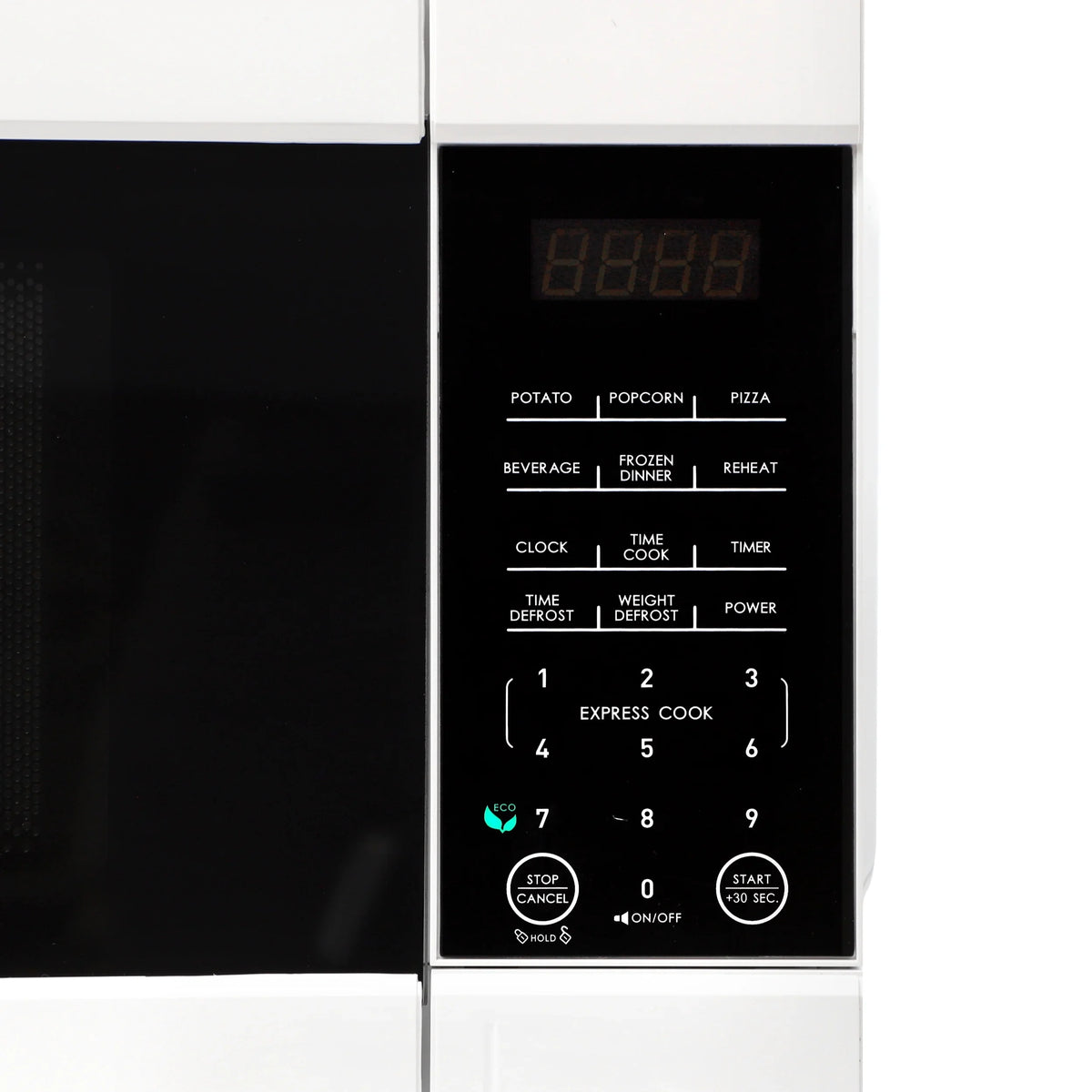2026 NEW Galanz 1.1 cu ft 1000W Countertop Microwave Oven in White with One Touch Express Cooking