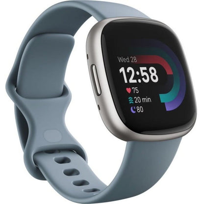 2026 NEW Fitbit Versa 4 Fitness Smartwatch - Black/Graphite Aluminum
