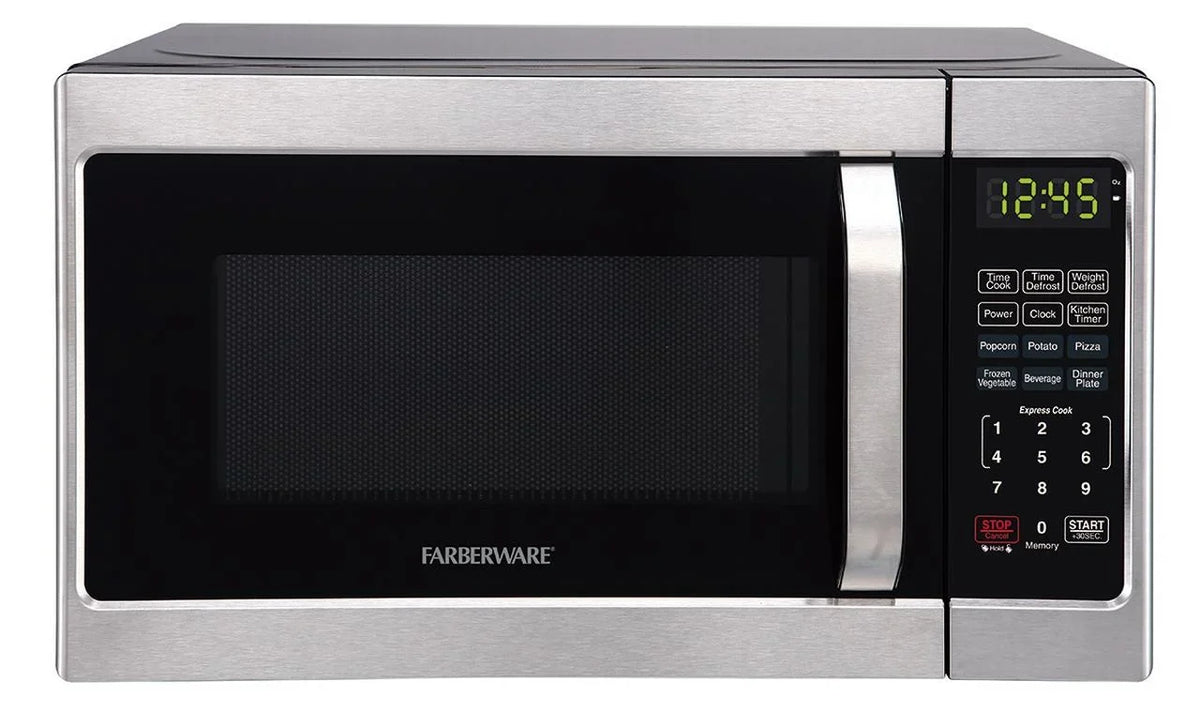 2026 NEW Farberware 1.1 Cu. Ft. 1000-Watt Compact Microwave Oven, Black