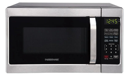 2026 NEW Farberware 1.1 Cu. Ft. 1000-Watt Compact Microwave Oven, Black