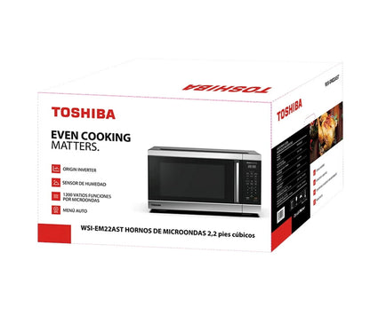 2026 NEW Toshiba 2.2 cu. ft. 24.4'' Microwave Oven in Stainless Steel