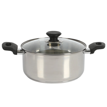 2026 NEW Gibson Home 71-Piece Stainless Steel Silver Cookware Combo Set