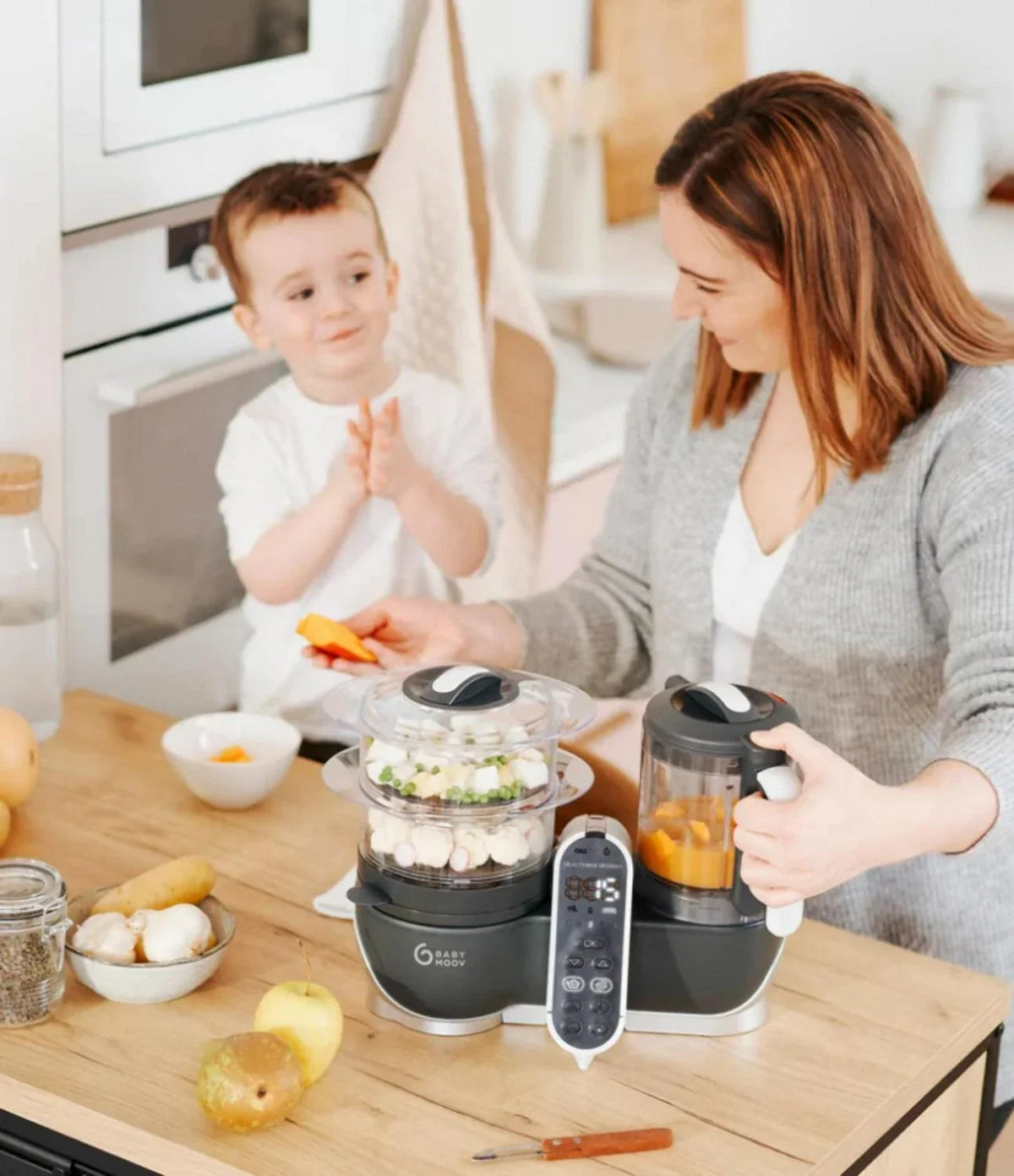 2026 NEW Babymoov Duo Meal Station 6-in-1 multi-purpose baby food processor