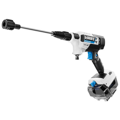 2026 NEW HART 20-Volt Cordless Brushless 600PSI Power Cleaner Kit (1) 20-Volt 4.0Ah Lithium-Ion Battery
