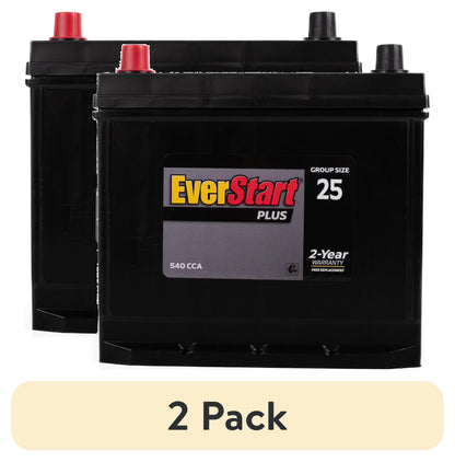 2026 NEW EverStart Plus Lead Acid Automotive Battery, Group Size 25 - 12 Volt 550 CCA 110 RC