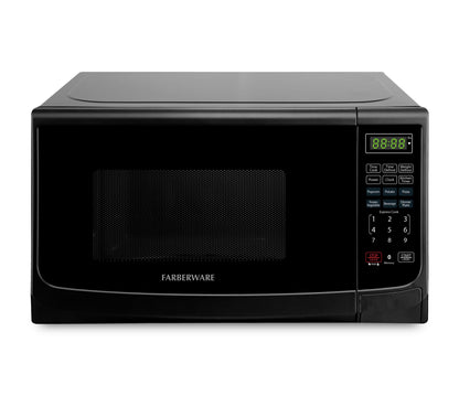 2026 NEW Farberware Classic 0.9 Cu. Ft 900-Watt Microwave Oven, Stainless Steel