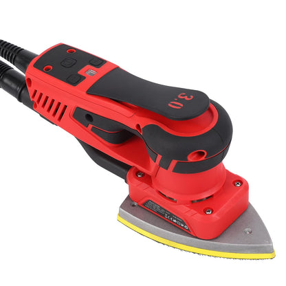 2026 NEW M optimized Electric Detail Sander with 12 Sanding Paper, 350W Brushless Motor Mouse Sander, Powerful & Low Vibration, 10000 RPM, for Wood Working