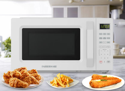 2026 NEW Farberware 1.1 Cu. Ft. 1000-Watt Compact Microwave Oven, Black
