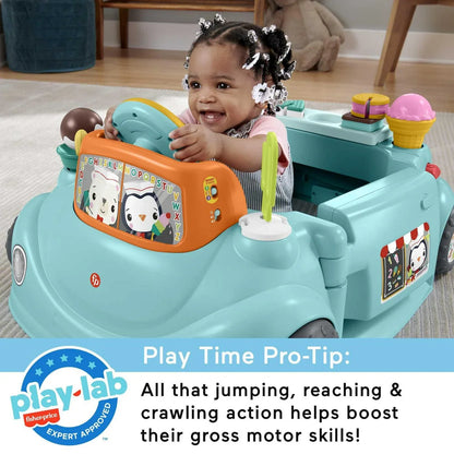 2026 NEW Fisher-Price 2-in-1 Sweet Ride Jumperoo Activity Center & Learning Toy for Infant and Toddler