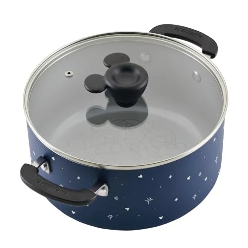 2026 NEW Farberware Bon Voyage Ceramic Nonstick Pots and Pans Set with Baking Sheet/Cookie Pan and Home Kitchen Tools, 8 Piece Non Stick Cookware Set - Blue