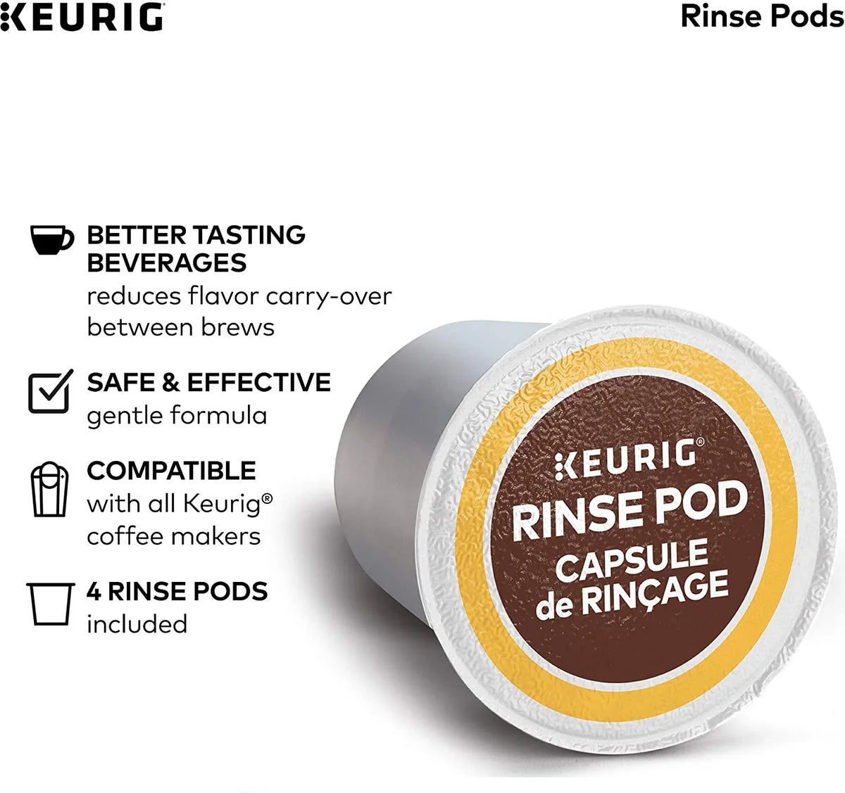 2026 NEW Keurig K-Elite Coffee Maker, Single Serve K-Cup Pod Coffee Brewer, With Iced Coffee Capability & 3-Month Brewer Maintenance Kit Includes Descaling Solution, Water Filter Cartridges & Rinse Pods