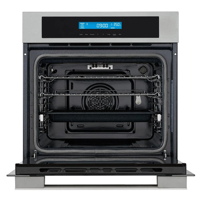 2026 NEW Cosmo 5 Piece Kitchen Appliance Package With 30" Electric Cooktop 24" Single Electric Wall Oven 30" Over-the-range Microwave French Door Refrigerator & 24" Built-in Fully Integrated Dishwasher