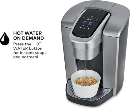 2026 NEW Restored Keurig K-Elite Single-Serve K-Cup Pod Coffee Maker, (Brushed Silver) (Refurbished)