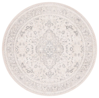 2026 NEW SAFAVIEH Restoration Vintage April Medallion Area Rug, Grey/Ivory, 8' x 10'