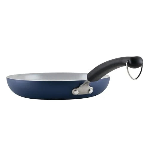 2026 NEW Farberware Bon Voyage Ceramic Nonstick Pots and Pans Set with Baking Sheet/Cookie Pan and Home Kitchen Tools, 8 Piece Non Stick Cookware Set - Blue