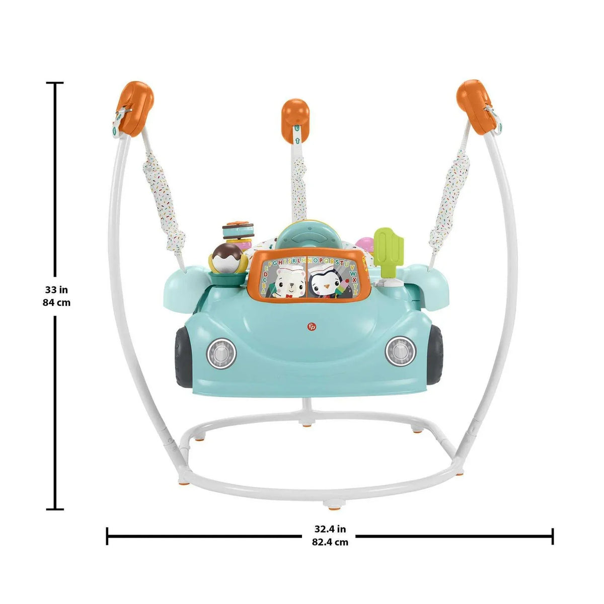 2026 NEW Fisher-Price 2-in-1 Sweet Ride Jumperoo Activity Center & Learning Toy for Infant and Toddler