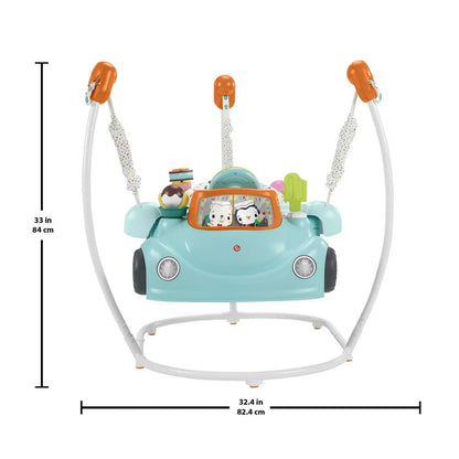 2026 NEW Fisher-Price 2-in-1 Sweet Ride Jumperoo Activity Center & Learning Toy for Infant and Toddler