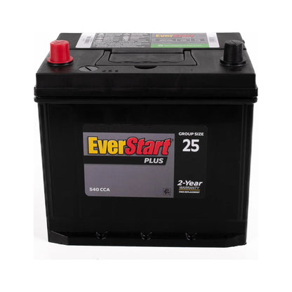 2026 NEW EverStart Plus Lead Acid Automotive Battery, Group Size 25 - 12 Volt 550 CCA 110 RC