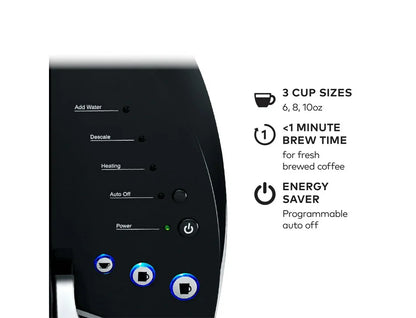2026 NEW Restored Keurig K-Classic Single Serve K-Cup Pod Coffee Maker, Black (Refurbished)