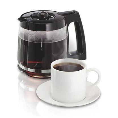 2026 NEW Hamilton Beach FlexBrew Trio 2-Way Coffee Maker, Compatible with K-Cup Pods or Grounds, Combo, Single Serve & Full 12c Pot, Black