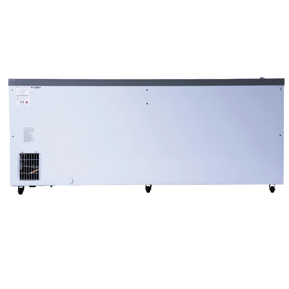 2026 NEW 65 Inch Manual Defrost Island Chest Freezer 16 cu. ft. Capacity in White