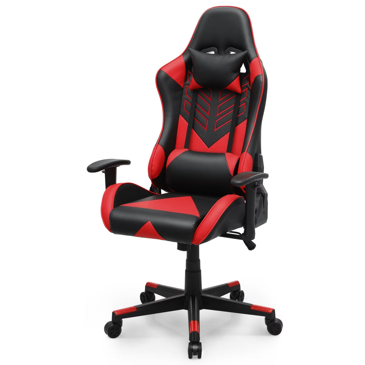 2026 NEW Magshion Ergonomic Gaming Chair, Comfortable Gaming Chair, Computer Chair Leather Desk Chair Adjustable Swivel Gaming Office Chair, Blue
