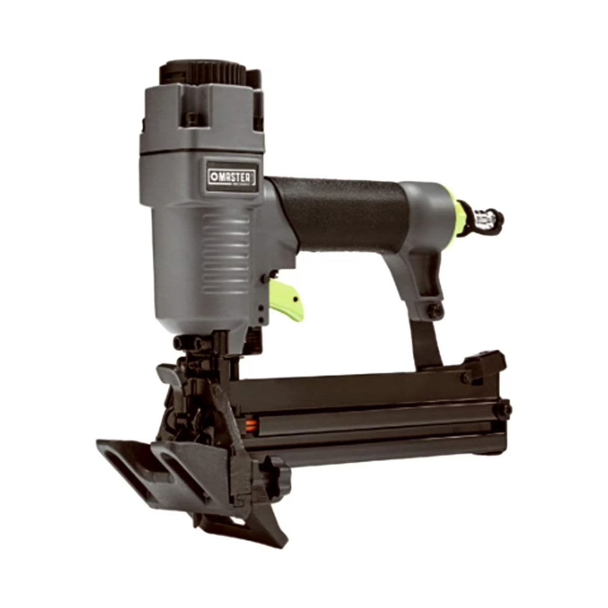2026 NEW Master Mechanic 4-in-1 Mini Pneumatic Flooring Nailer/Stapler, Gray
