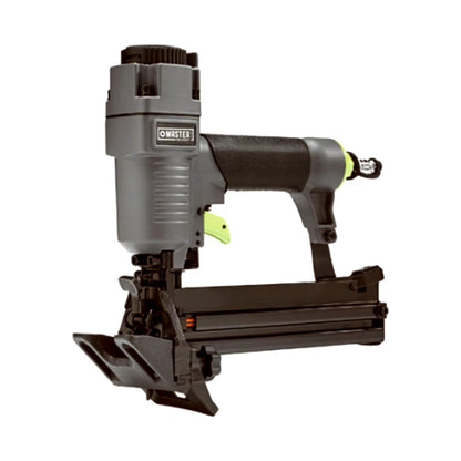 2026 NEW Master Mechanic 4-in-1 Mini Pneumatic Flooring Nailer/Stapler, Gray