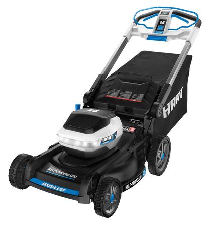 2026 NEW HART 40-Volt 21-inch Supercharge 3-in-1 Self-Propelled Mower Kit, (2) 6.0Ah Lithium-Ion Batteries