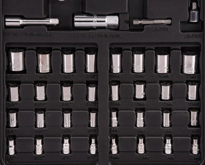 2026 NEW JEGS,12.50 x 24.00 x 3.80" LED Tool Set, 200 Piece