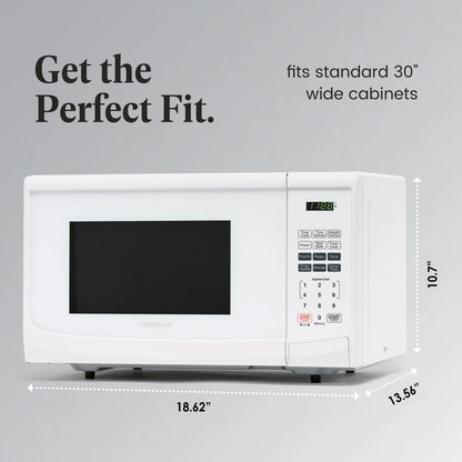 2026 NEW Farberware Classic 0.9 Cu. Ft 900-Watt Microwave Oven, Stainless Steel