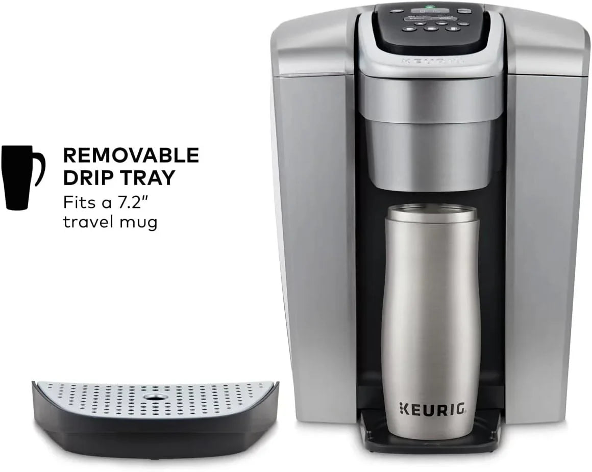2026 NEW Restored Keurig K-Elite Single-Serve K-Cup Pod Coffee Maker, (Brushed Silver) (Refurbished)
