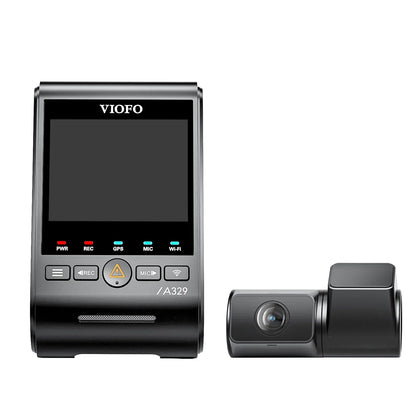 2026 NEW VIOFO A329 2CH First 4K 60FPS Front and 2K Rear Wi-Fi 6 Dash Cam HDR with Sony STARVIS 2 Sensors Support SSD Storage
