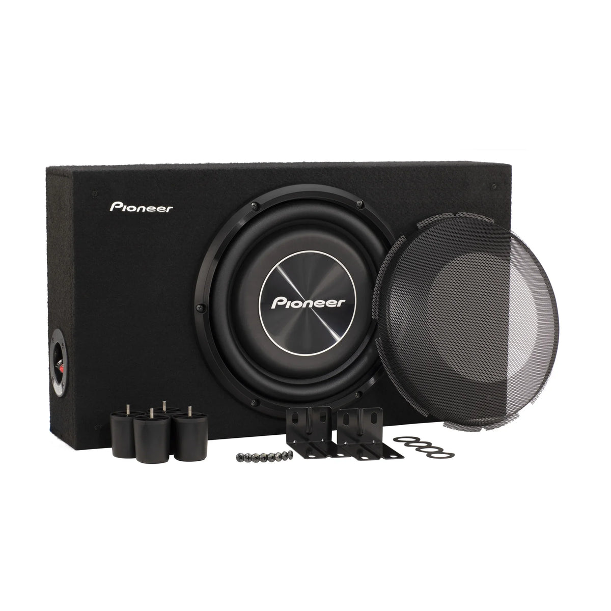 2026 NEW Pioneer TS-A2500LB 10" 1200 W Max Power Subwoofer, IMPP Cone, Single 2 Ohm Voice Coil