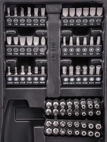 2026 NEW JEGS,12.50 x 24.00 x 3.80" LED Tool Set, 200 Piece