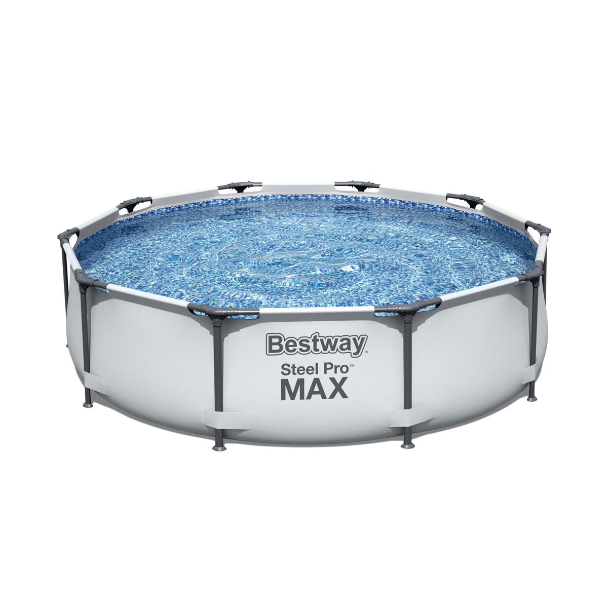 2026 NEW Bestway Steel Pro MAX 10' x 30" Above Ground Pool Set Round