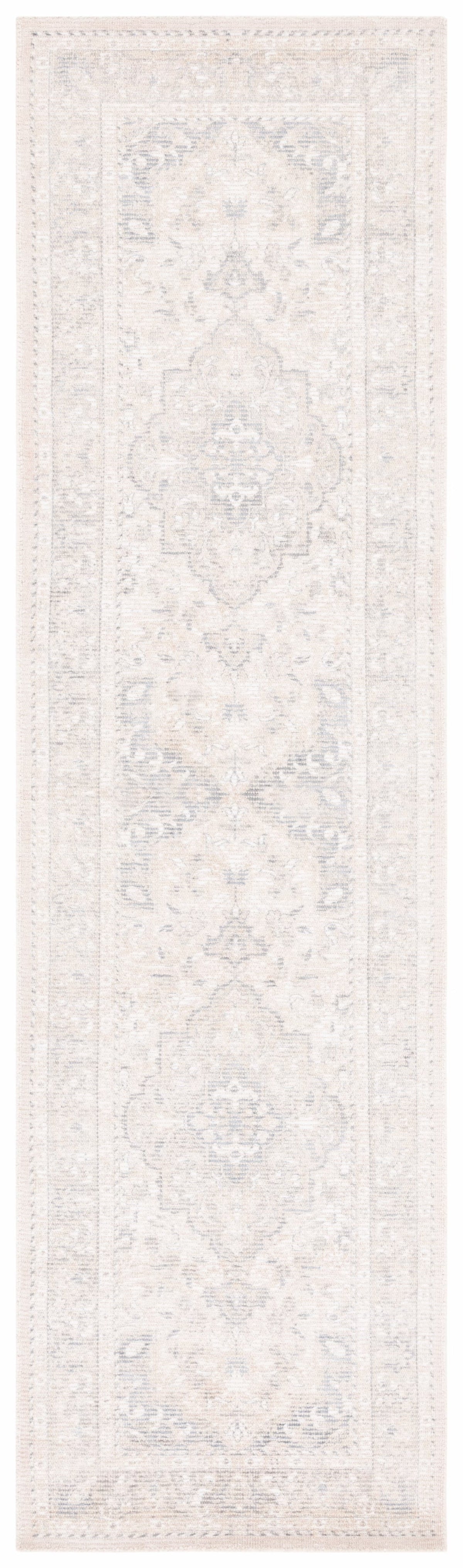 2026 NEW SAFAVIEH Restoration Vintage April Medallion Area Rug, Grey/Ivory, 8' x 10'