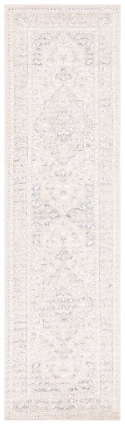 2026 NEW SAFAVIEH Restoration Vintage April Medallion Area Rug, Grey/Ivory, 8' x 10'