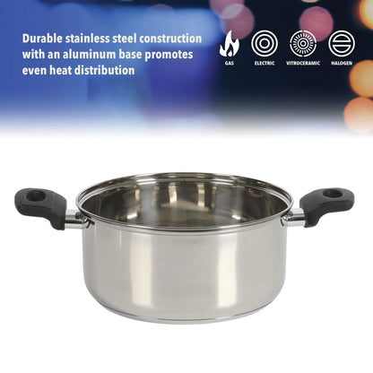 2026 NEW Gibson Home 71-Piece Stainless Steel Silver Cookware Combo Set
