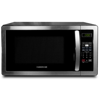 2026 NEW Farberware 1.1 Cu. Ft. 1000-Watt Compact Microwave Oven, Black