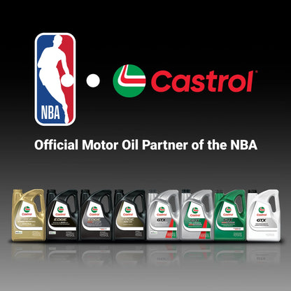 2026 NEW Castrol GTX Full Synthetic 5W-30 Motor Oil, 5 Quarts