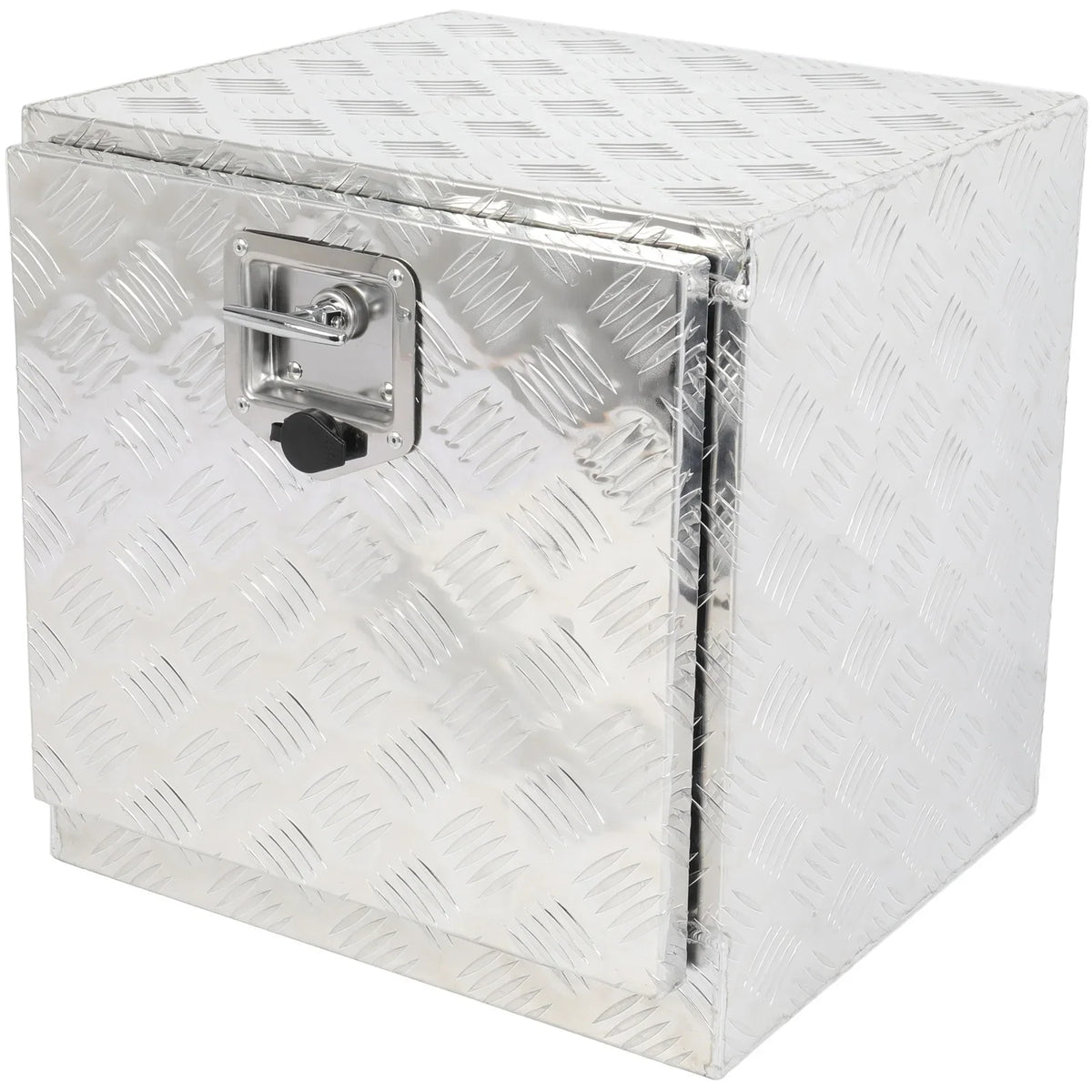 2026 NEW CCIYU 18 Inch Aluminum Truck Bed Toolboxes, Heavy Duty Truck Tool Box with Lock Keys, Storage Tool Box Chest Box Organizer for Pickup, RV, Truck Bed
