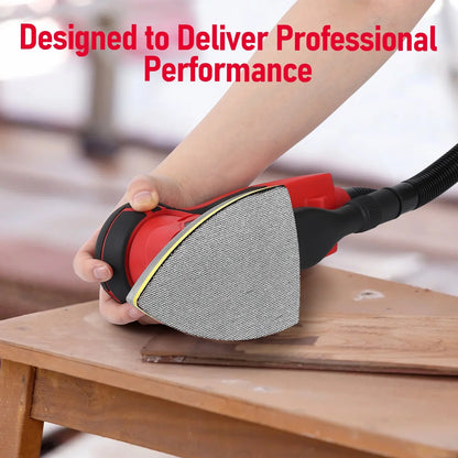 2026 NEW M optimized Electric Detail Sander with 12 Sanding Paper, 350W Brushless Motor Mouse Sander, Powerful & Low Vibration, 10000 RPM, for Wood Working