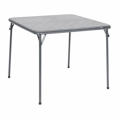 2026 NEW Emma + Oliver 5 Piece Black Folding Game Room Card Table and Chair Set