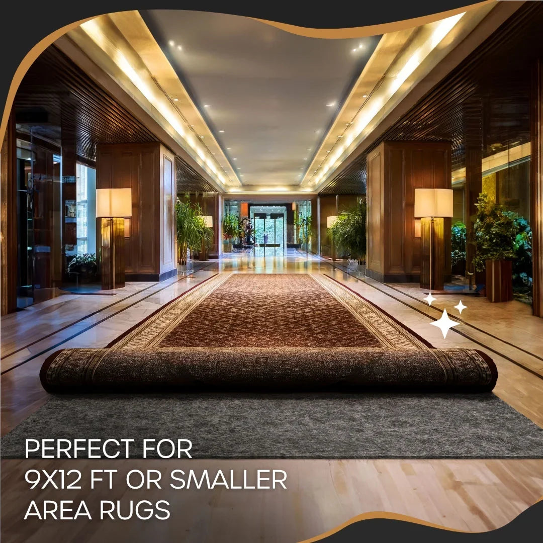 2026 NEW Nevlers 9 ft. x 12 ft. Non-Slip Felt Rug Pad for Carpet Padding